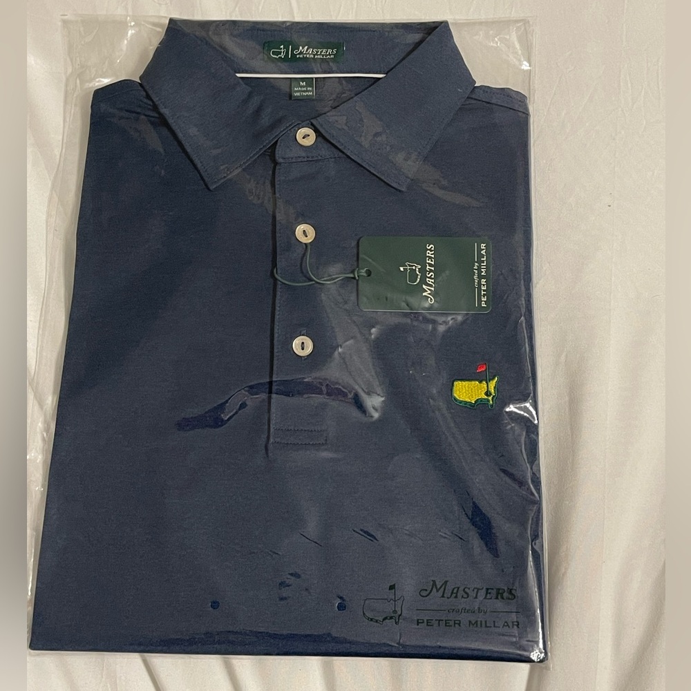 2024 Masters Peter Millar Navy Polo